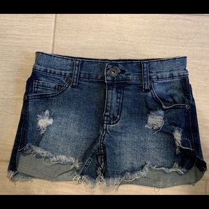 Girls vintage Havana jean shorts